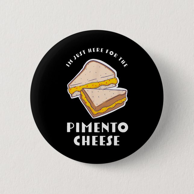 Pimento Cheese Smörgås - Roliga Master Golfare  Knapp (Framsida)