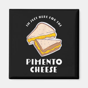 Pimento Cheese Smörgås - Roliga Master Golfare  Magnet