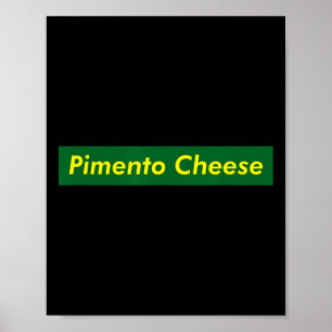 Pimento Cheese Smörgås Roligt Golfturnering Golf Poster