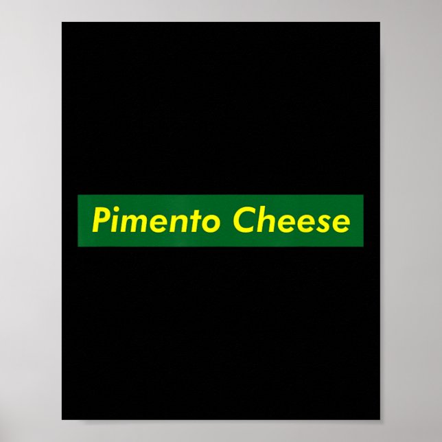 Pimento Cheese Smörgås Roligt Golfturnering Golf Poster (Framsidan)
