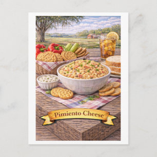 Pimiento/Pimento Cheese (Amerikansk matserie) Vykort