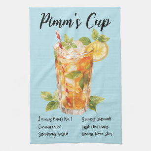 Pimms Kopp Cocktail Recipe Kökshandduk