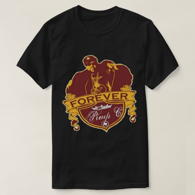 Pimp C Forever Classic T-Shirt (Design framsida)