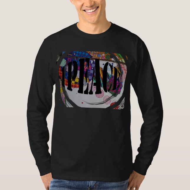 Pimp för 1PEACE "Graffitti ", T Shirt (Framsida)