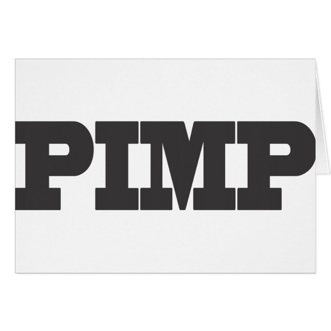 PIMP HÄLSNINGSKORT (Framsidan Horizontal)