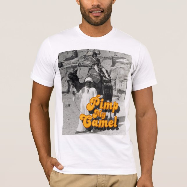 Pimp min kamel t-shirt (Framsida)