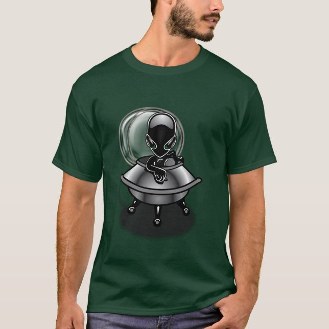 Pimped ut UFO T-shirt (Framsida)