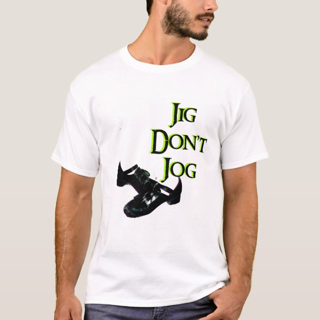 Pimpeln joggar inte tee shirt (Framsida)