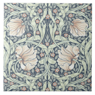 Pimpernel av Nouveau,William Morris,rosa pastellis Kakelplatta