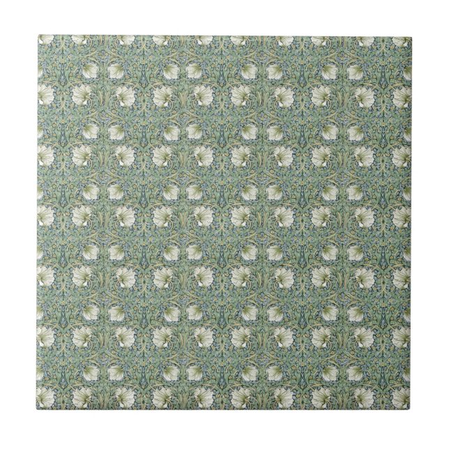 Pimpernel av William Morris Kakelplatta (Framsidan)