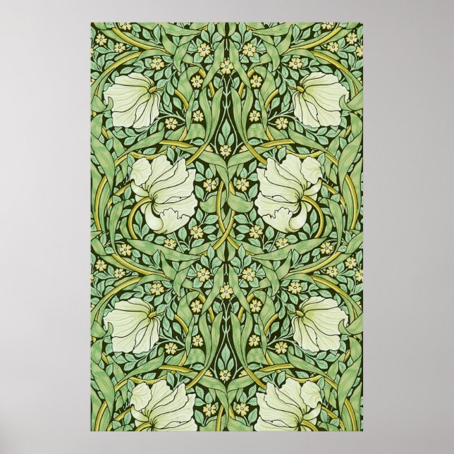 Pimpernel av William Morris Poster (Framsidan)