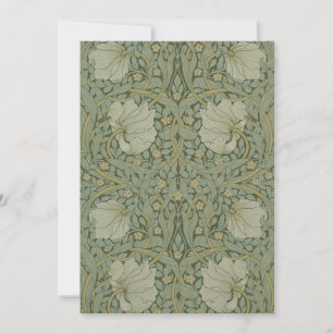 Pimpernel av William Morris Vintage Blommigt Texti