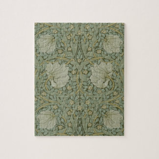 Pimpernel av William Morris Vintage Blommigt Texti Pussel