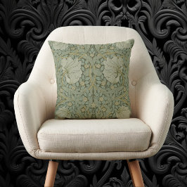 Pimpernel av William Morris Vintage blomstermönste Kudde