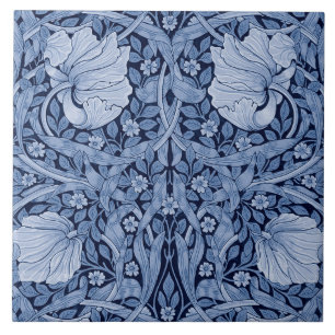 Pimpernel Blue Monotone, William Morris Kakelplatta