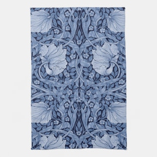 Pimpernel Blue Monotone, William Morris Kökshandduk