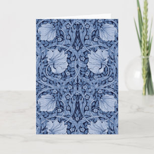 Pimpernel Blue Monotone, William Morris Kort