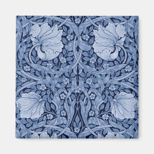 Pimpernel Blue Monotone, William Morris Magnet