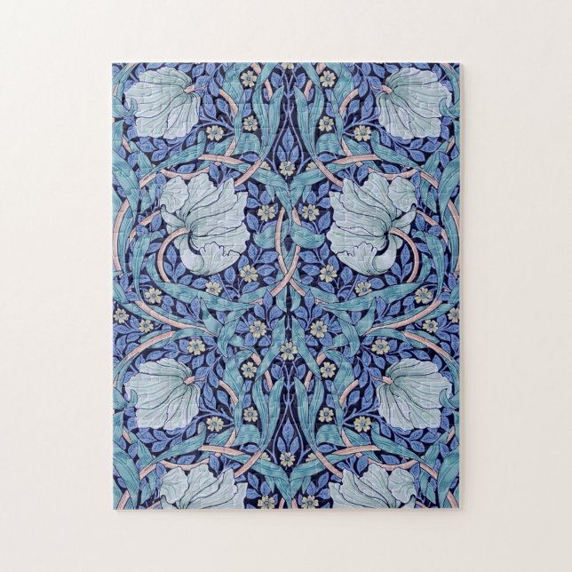 Pimpernel Blue, William Morris Pussel (Vertikal)