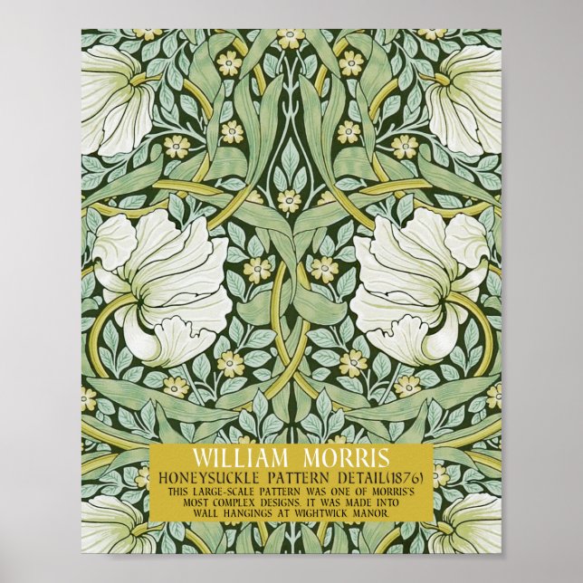 Pimpernel Design av William Morris Poster (Framsidan)