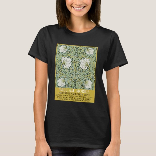 Pimpernel Design av William Morris T Shirt (Framsida)