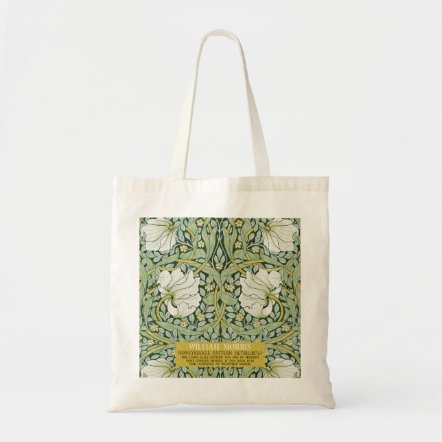 Pimpernel Design av William Morris Tote Bag Tygkasse (Framsidan)