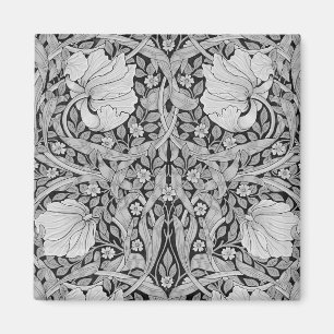 Pimpernel Grått Monotone, William Morris Magnet