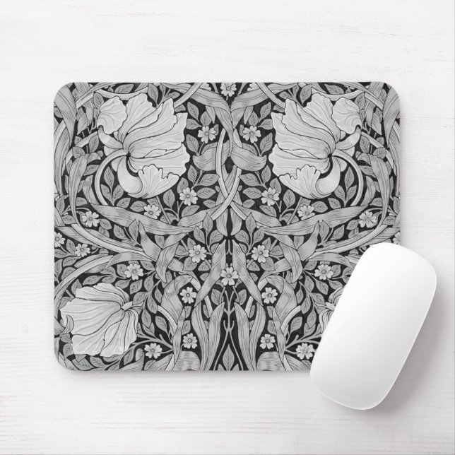 Pimpernel Grått Monotone, William Morris Musmatta (Med mus)