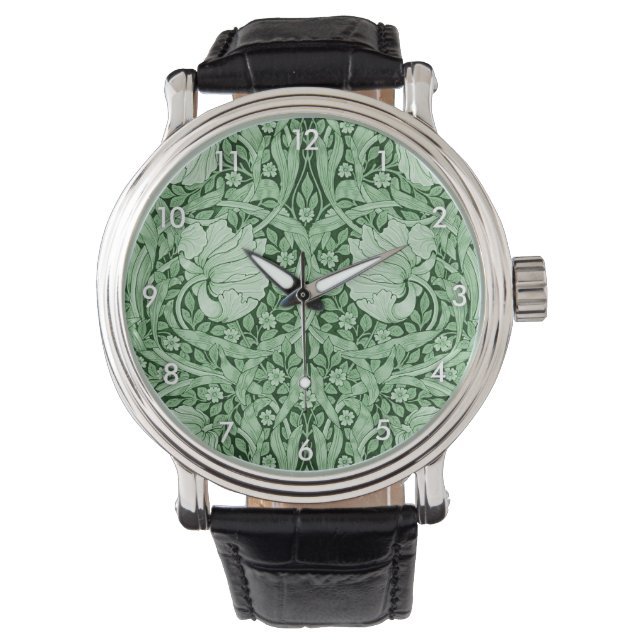 Pimpernel Green, William Morris Armbandsur (Framsida)