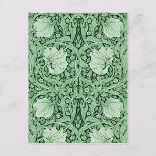 Pimpernel Green, William Morris Vykort