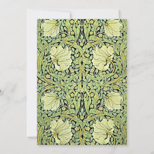 Pimpernel (grönt) av William Morris, Tack Kort