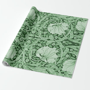 Pimpernel Grönt, William Morris Presentpapper