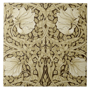 Pimpernel Guld, William Morris Kakelplatta