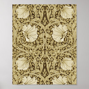 Pimpernel Guld, William Morris Poster