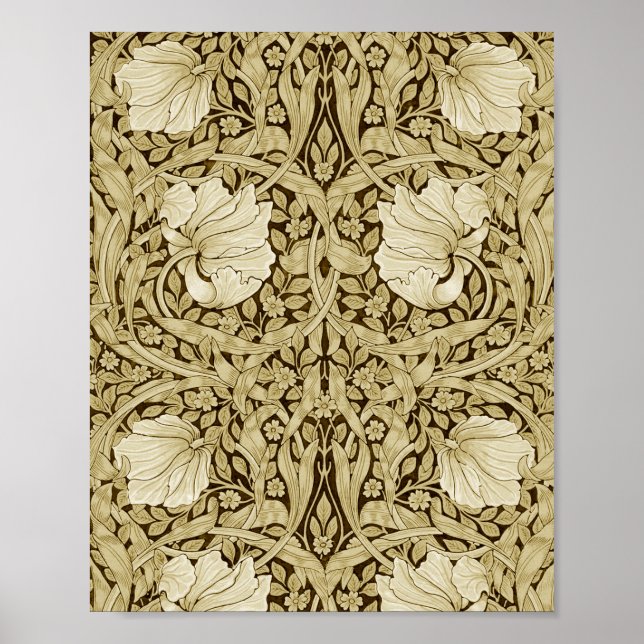 Pimpernel Guld, William Morris Poster (Framsidan)