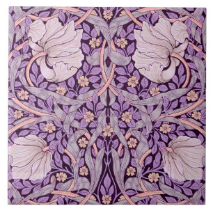 Pimpernel Lila, William Morris Kakelplatta