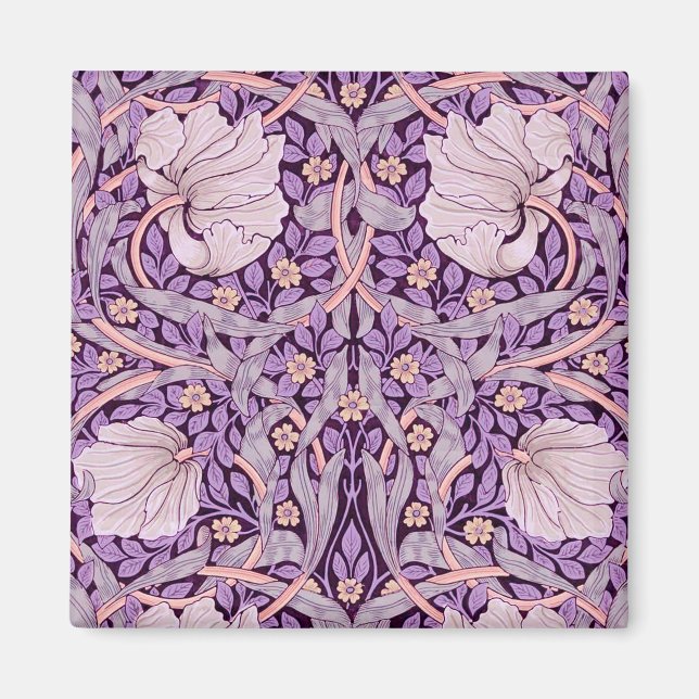 Pimpernel Lila, William Morris Magnet (Framsidan)