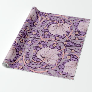 Pimpernel Lila, William Morris Presentpapper