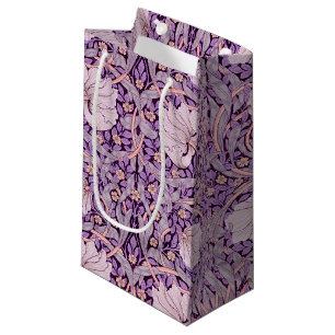 Pimpernel Lila, William Morris Small Gift Bag