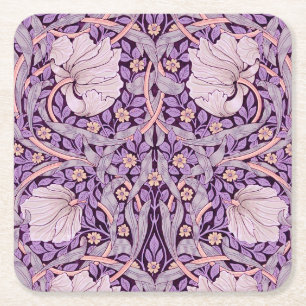 Pimpernel Lila, William Morris Underlägg Papper Kvadrat