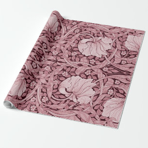 Pimpernel Maroon, William Morris Presentpapper