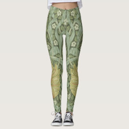 Pimpernel Mönster (av William Morris) Leggings