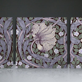 Pimpernel Seamless 1/2 William Morris Arts Crafts Kakelplatta