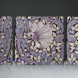Pimpernel Seamless 1/2 William Morris Arts Crafts Kakelplatta