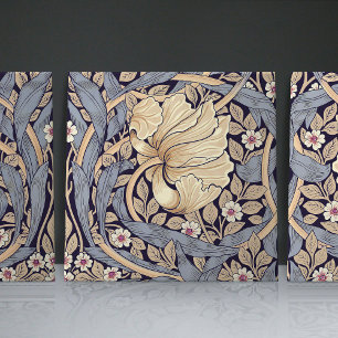 Pimpernel Seamless 1/2 William Morris Arts Crafts Kakelplatta