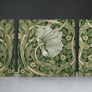 Pimpernel Seamless 1/2 William Morris Arts Crafts Kakelplatta