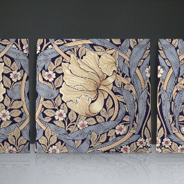 Pimpernel Seamless 2/2 William Morris Arts Crafts Kakelplatta