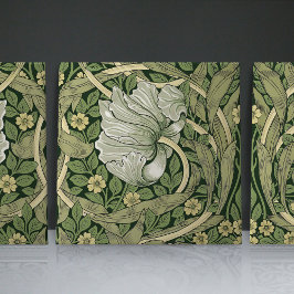 Pimpernel Seamless 2/2 William Morris Arts Crafts Kakelplatta