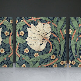 Pimpernel Seamless 2/2 William Morris Arts Crafts Kakelplatta