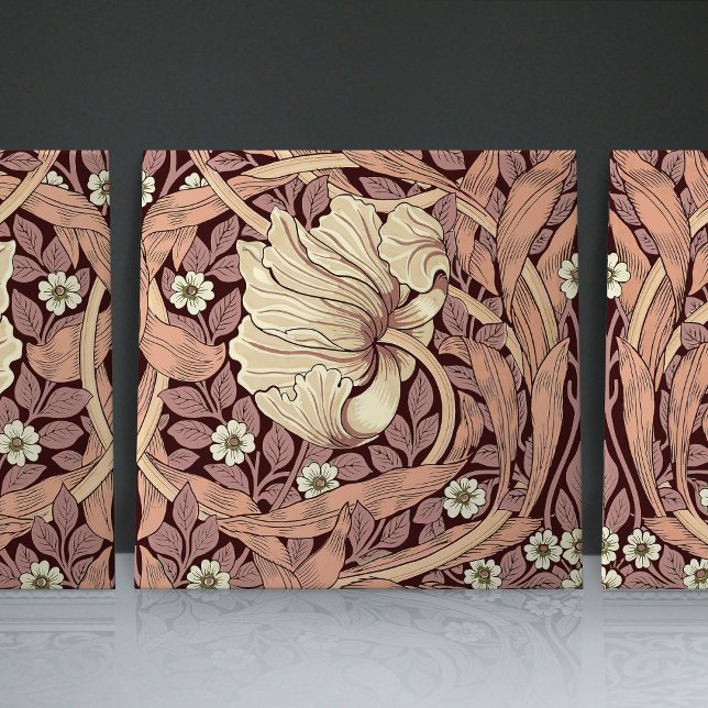 Pimpernel Seamless 2/2 William Morris Arts Crafts Kakelplatta (Skapare uppladdad)
